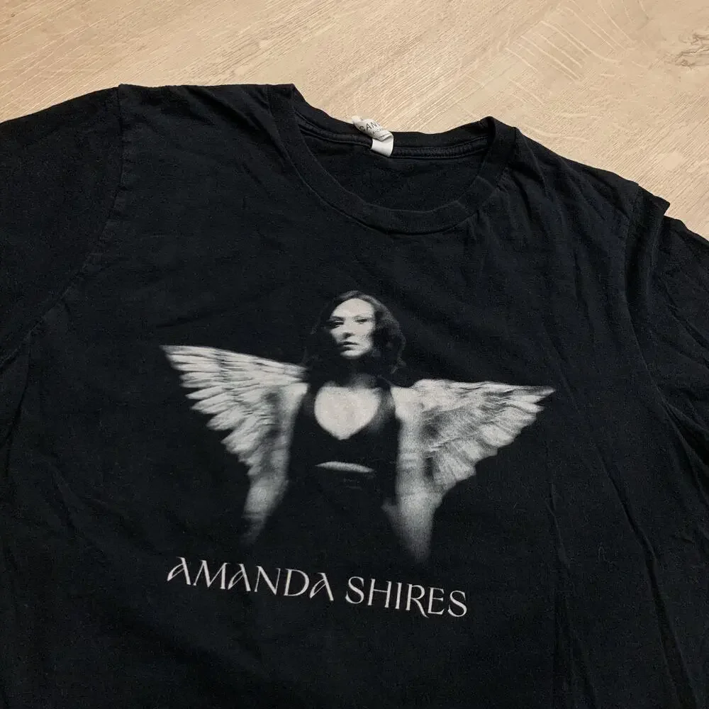 Amanda Shires Take It Like A Man Album T-Shirt Adult Large L Black Folk Country